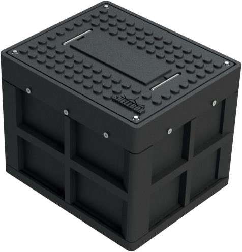Storage box for electronic components - Cablematic